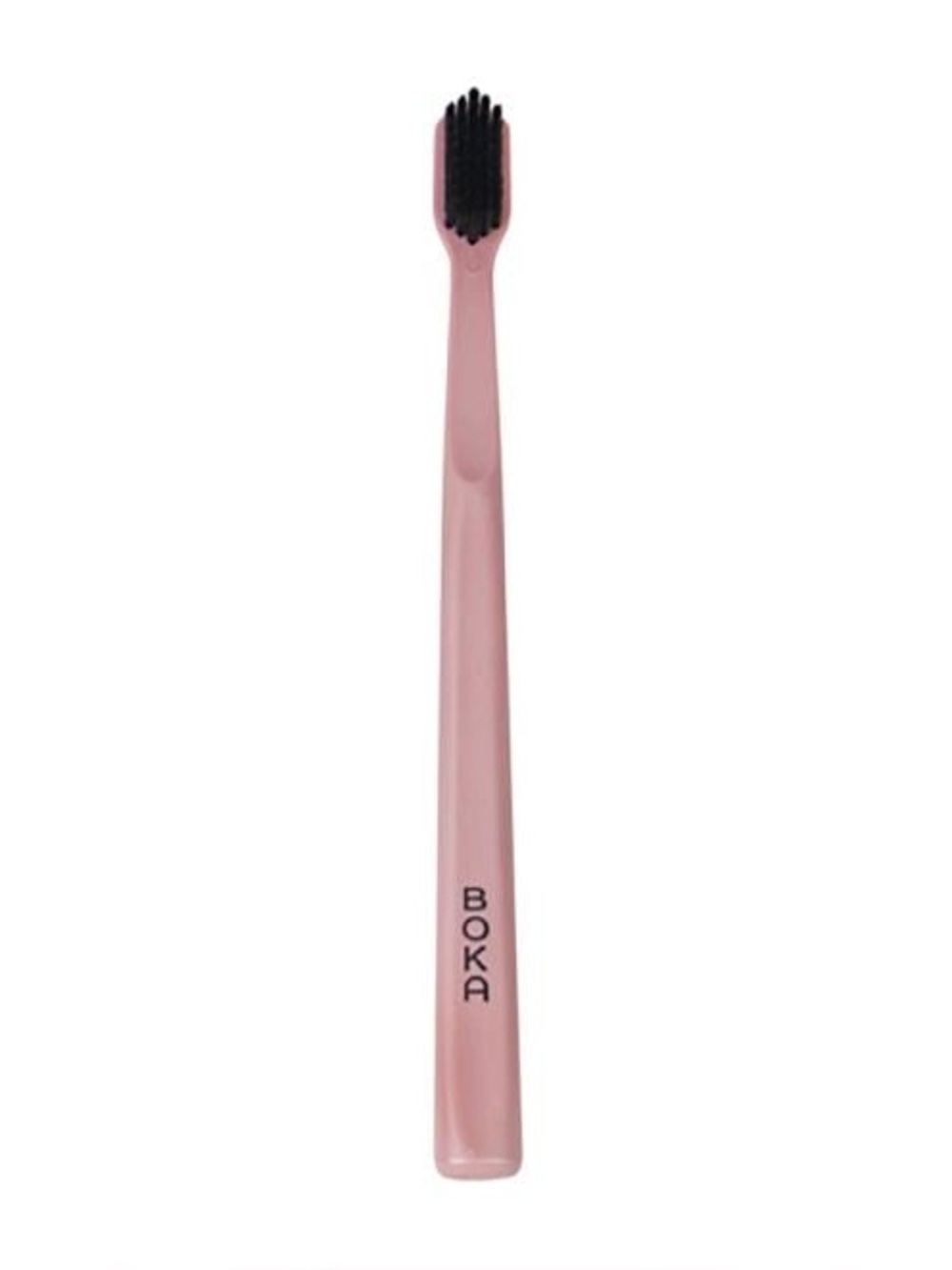 Boka Classic Activated-Charcoal Toothbrush Soft Pink 1 Toothbrush